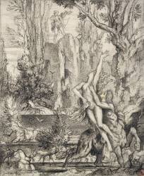 L'Enlèvement de Déjanire (Gustave Moreau) - Muzeo.com