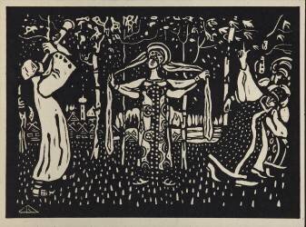 Les bouleaux (Wassily Kandinsky) - Muzeo.com