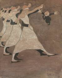 Les danseuses (Léon Spilliaert) - Muzeo.com