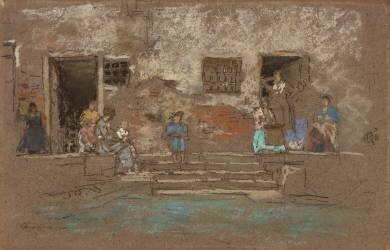 Les marches (James Abbott McNeill Whistler) - Muzeo.com