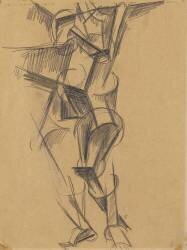 L'homme cubiste (Lioubov Popova) - Muzeo.com