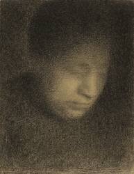 Madame Seurat (Georges Seurat) - Muzeo.com