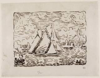 Marseille. Régates (Paul Signac) - Muzeo.com