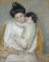 Mère à l'Enfant (Mary Cassatt) - Muzeo.com