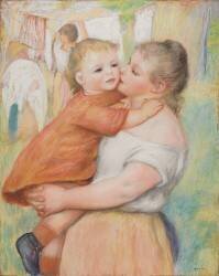 Mère et enfant (Auguste Renoir) - Muzeo.com