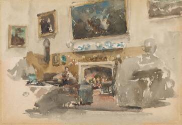 Moreby Hall (James Abbott McNeill Whistler) - Muzeo.com