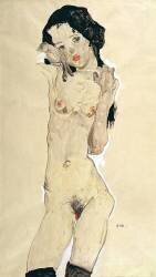 Nu (Egon Schiele) - Muzeo.com