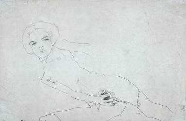 Nu, 1911 (Egon Schiele) - Muzeo.com