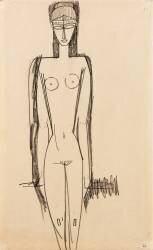 Nu debout (Amedeo Modigliani) - Muzeo.com