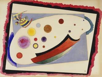 Ovale Animé (Wassily Kandinsky) - Muzeo.com