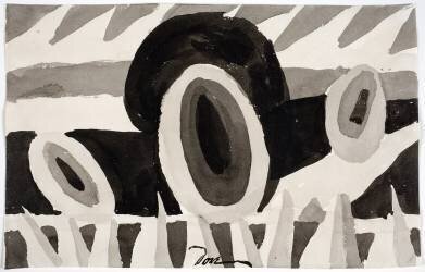Paysage abstrait (Arthur Dove) - Muzeo.com