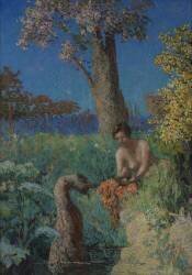 Pêche bucolique (Ker-Xavier Roussel) - Muzeo.com