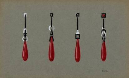 Pendants d'oreille (anonyme) - Muzeo.com