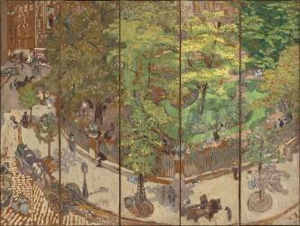 Place Vintimille (Edouard Vuillard) - Muzeo.com