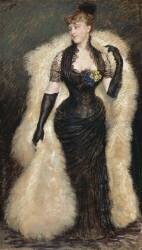 Portrait de madame Baele (James Tissot) - Muzeo.com
