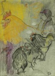 Poulets (Paul Serusier) - Muzeo.com