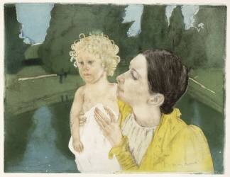 Près de l'Etang (Mary Cassatt) - Muzeo.com