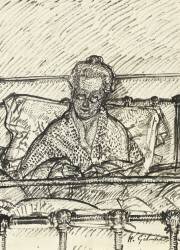 Rédaction de lettres (Harold Gilman) - Muzeo.com