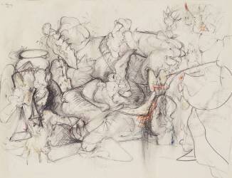 Sans titre, 1944 (Arshile Gorky) - Muzeo.com