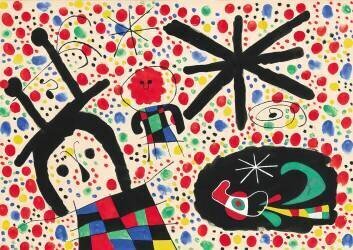 Sans titre, 1953 (Joan Miró) - Muzeo.com