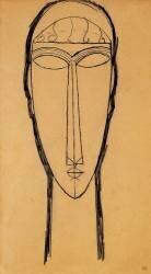 Tête (Amedeo Modigliani) - Muzeo.com