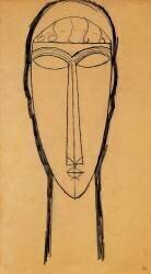 Tête (Amedeo Modigliani) - Muzeo.com