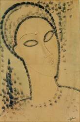 Tête (Amedeo Modigliani) - Muzeo.com
