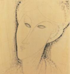 Tête de femme (Amedeo Modigliani) - Muzeo.com