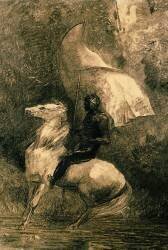 Un chevalier (Odilon Redon) - Muzeo.com