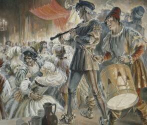 Une joyeuse danse (Knut Axel Hansen) - Muzeo.com