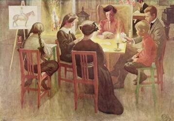 Vacances de Noël (Carl Larsson) - Muzeo.com