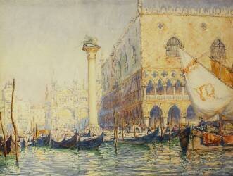 Venise (Walter Launt Palmer) - Muzeo.com