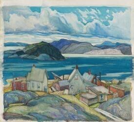 Village de Jackfish (Franklin Carmichael) - Muzeo.com
