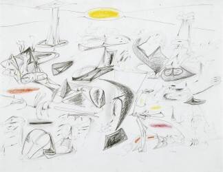 Virginia - Summer, 1946 (Arshile Gorky) - Muzeo.com