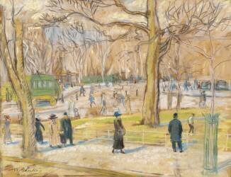Washington Square (William James Glackens) - Muzeo.com