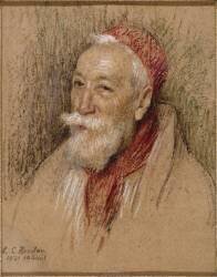 Anatole-François Thibault, dit Anatole France (1844-1924) (Marie-Louise-Catherine Breslau) - Muzeo.com