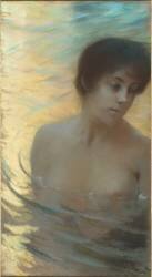 Baigneuse (Albert Besnard) - Muzeo.com