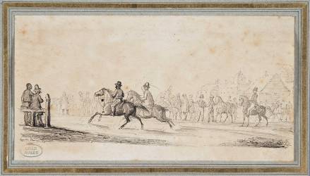 Champ de course (Hippolyte Flandrin) - Muzeo.com