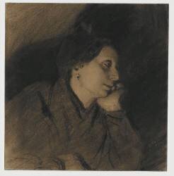 Rêverie (Adolphe-Félix Cals) - Muzeo.com