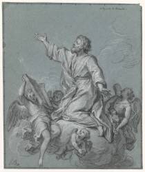 Saint Barnabé (Louis Boullogne le Jeune) - Muzeo.com