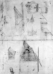 Conception de machines (Léonard de Vinci) - Muzeo.com