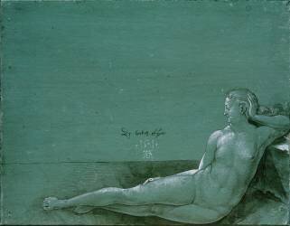 Femme nue allongée (Albrecht Dürer) - Muzeo.com