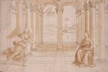 L'Annonciation (Raphaël) - Muzeo.com