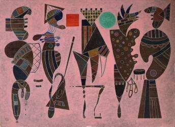 Cercle et Carré (Wassily Kandinsky) - Muzeo.com