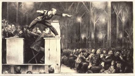 Billy Sunday (George Wesley Bellows) - Muzeo.com