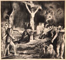 Crucifixion du Christ (George Wesley Bellows) - Muzeo.com
