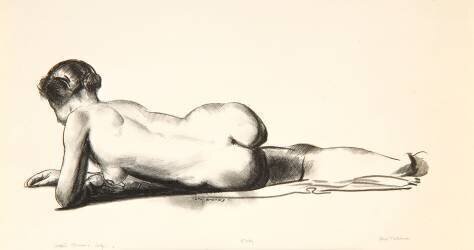 Etude de nu (George Wesley Bellows) - Muzeo.com