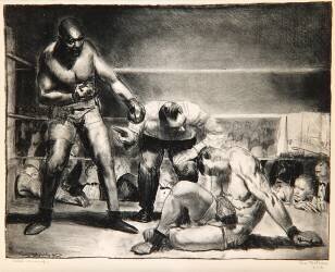 L'espoir blanc (George Wesley Bellows) - Muzeo.com