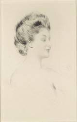 Duchesse d'Audiffret-Pasquier (Paul César Helleu) - Muzeo.com