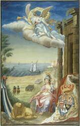 Glorification des armes du Prince de la Paix avec les figures d'Athéna et de la Renommée (anonyme) - Muzeo.com